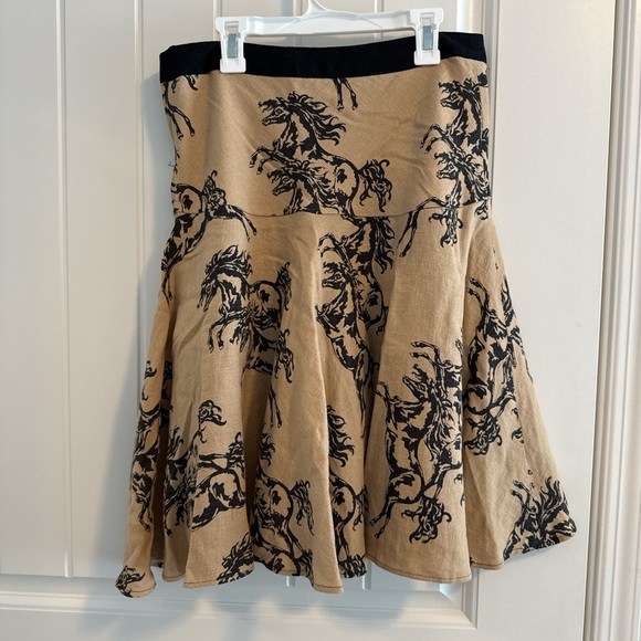 Odille By Anthropologie Women’s Horse Skirt - Picture 2 of 5